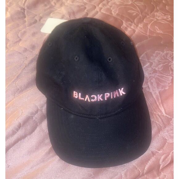 NEW BLACKPINK Official Born Pink Tour Merch Black Hat Adjustable Baseball Cap‎ - Picture 2 of 6